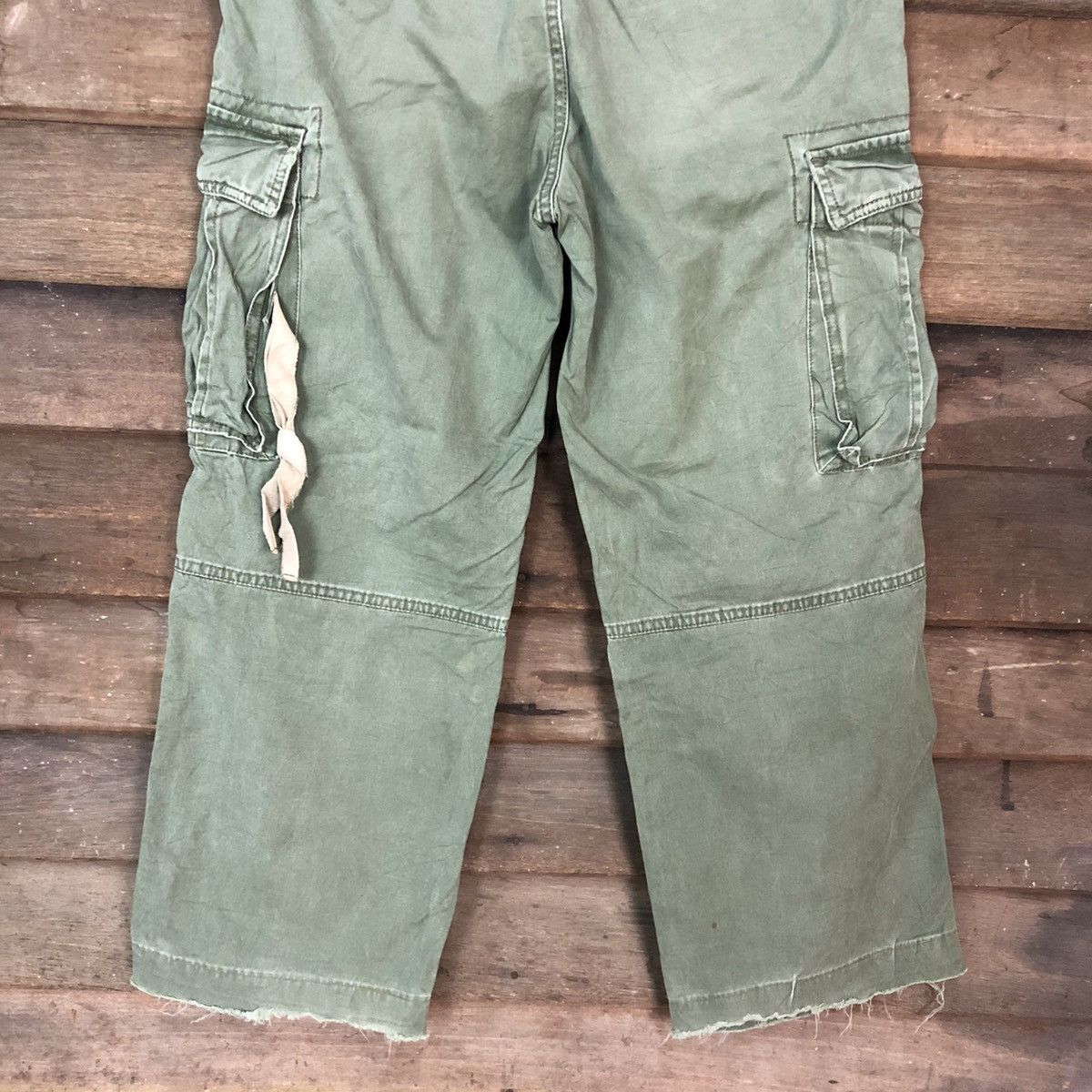 Gap Gap Green faded Multipocket Tactical Cargo Pants #5378 Size US 29 - 11 Thumbnail