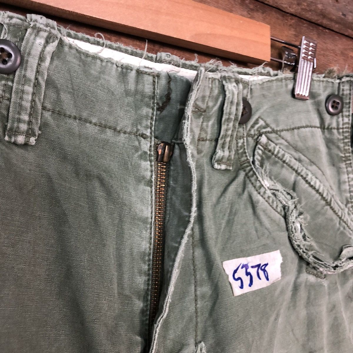 Gap Gap Green faded Multipocket Tactical Cargo Pants #5378 Size US 29 - 8 Thumbnail