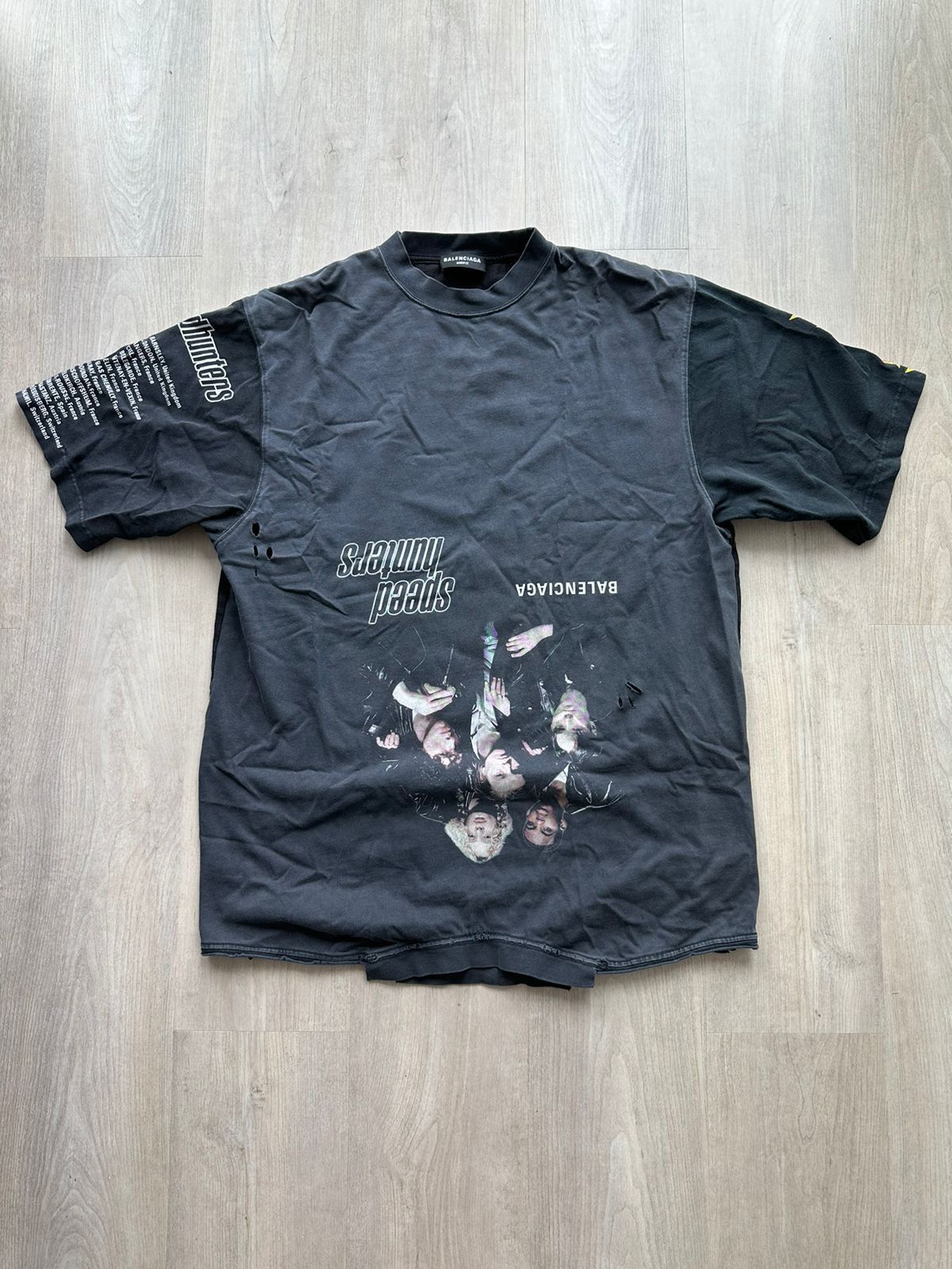 Balenciaga Speed Hunter Upside Down T-Shirt