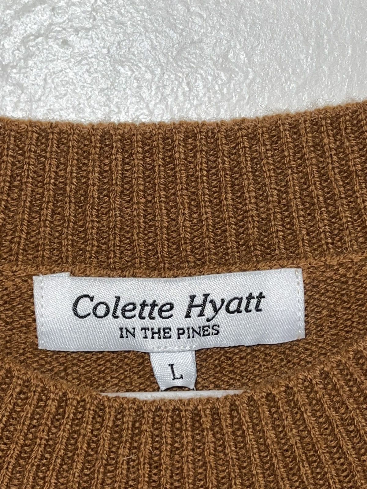 Colette Hyatt Colette Hyatt - White Stag Intarsia Sweater Size US L / EU 52-54 / 3 - 2 Thumbnail