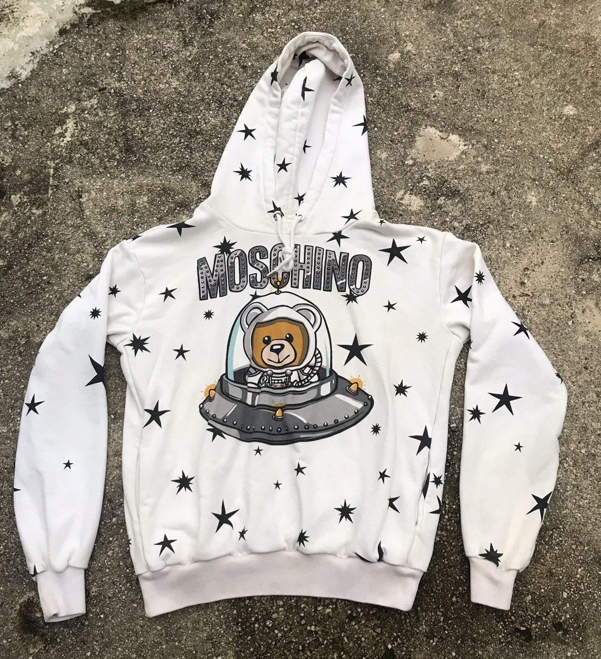 Designer × Moschino Rare Moschino Bear Hoodie Size US S / EU 44-46 / 1 - 1 Thumbnail