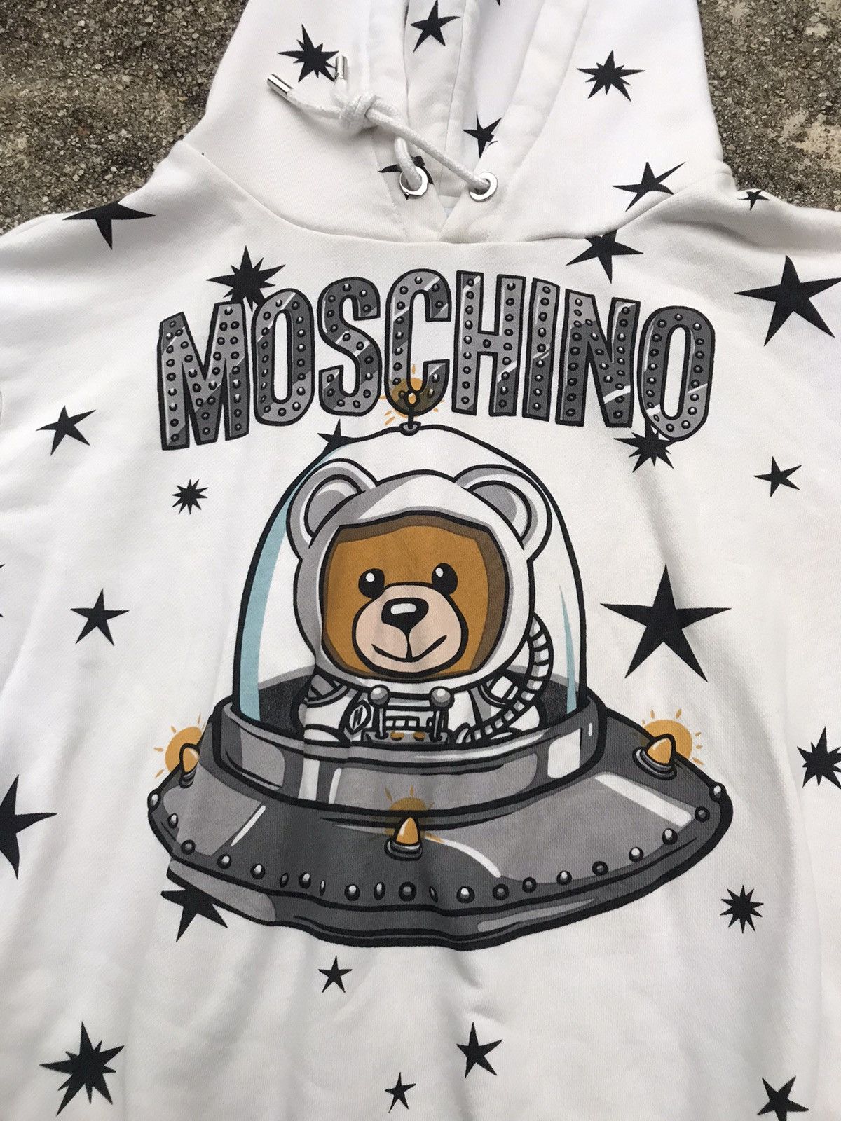 Designer × Moschino Rare Moschino Bear Hoodie Size US S / EU 44-46 / 1 - 3 Thumbnail