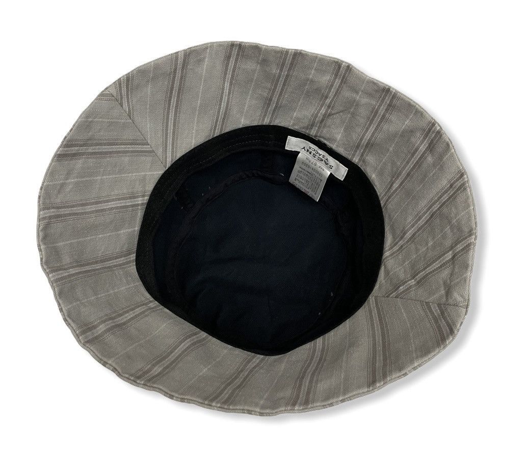 Yohji Yamamoto 🔥Y’SACCS YOHJI YAMAMOTO Japanese Gothic Wave Bucket Hat Size ONE SIZE - 6 Thumbnail