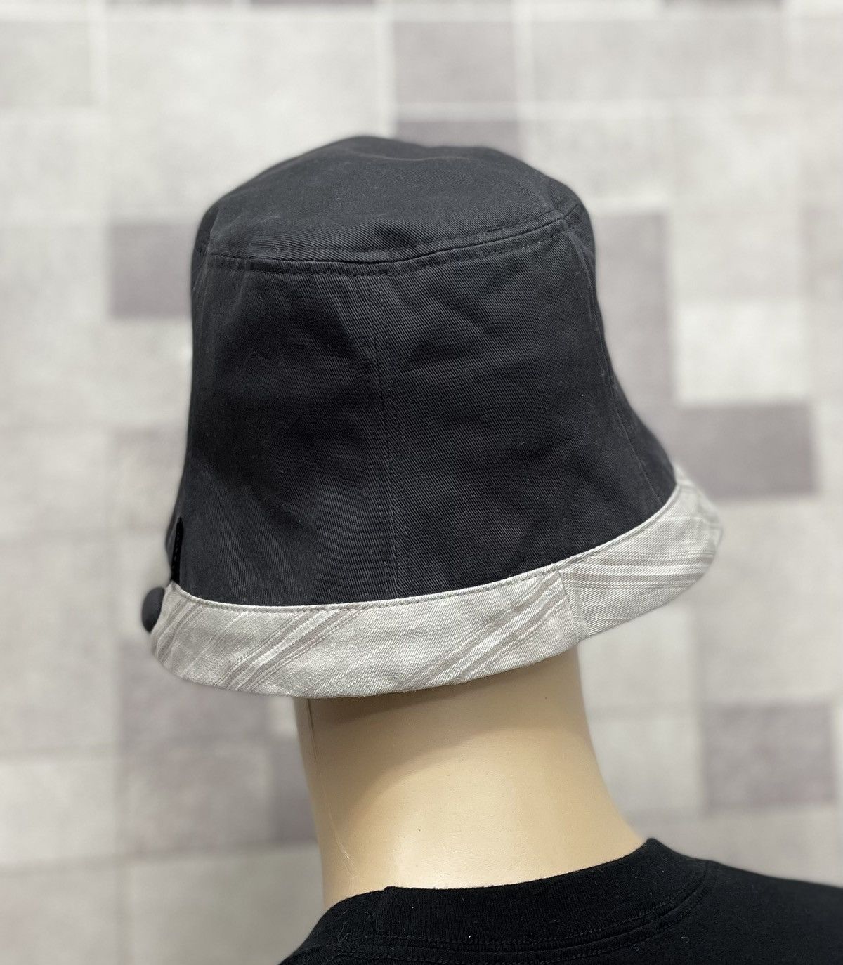 Yohji Yamamoto 🔥Y’SACCS YOHJI YAMAMOTO Japanese Gothic Wave Bucket Hat Size ONE SIZE - 5 Thumbnail