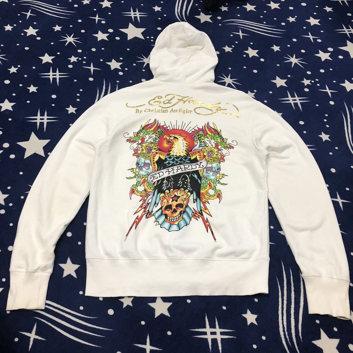 Christian Audigier × Ed Hardy Rare Ed Hardy by Christian Audigier Zipper Hoodie Size US M / EU 48-50 / 2 - 1 Thumbnail