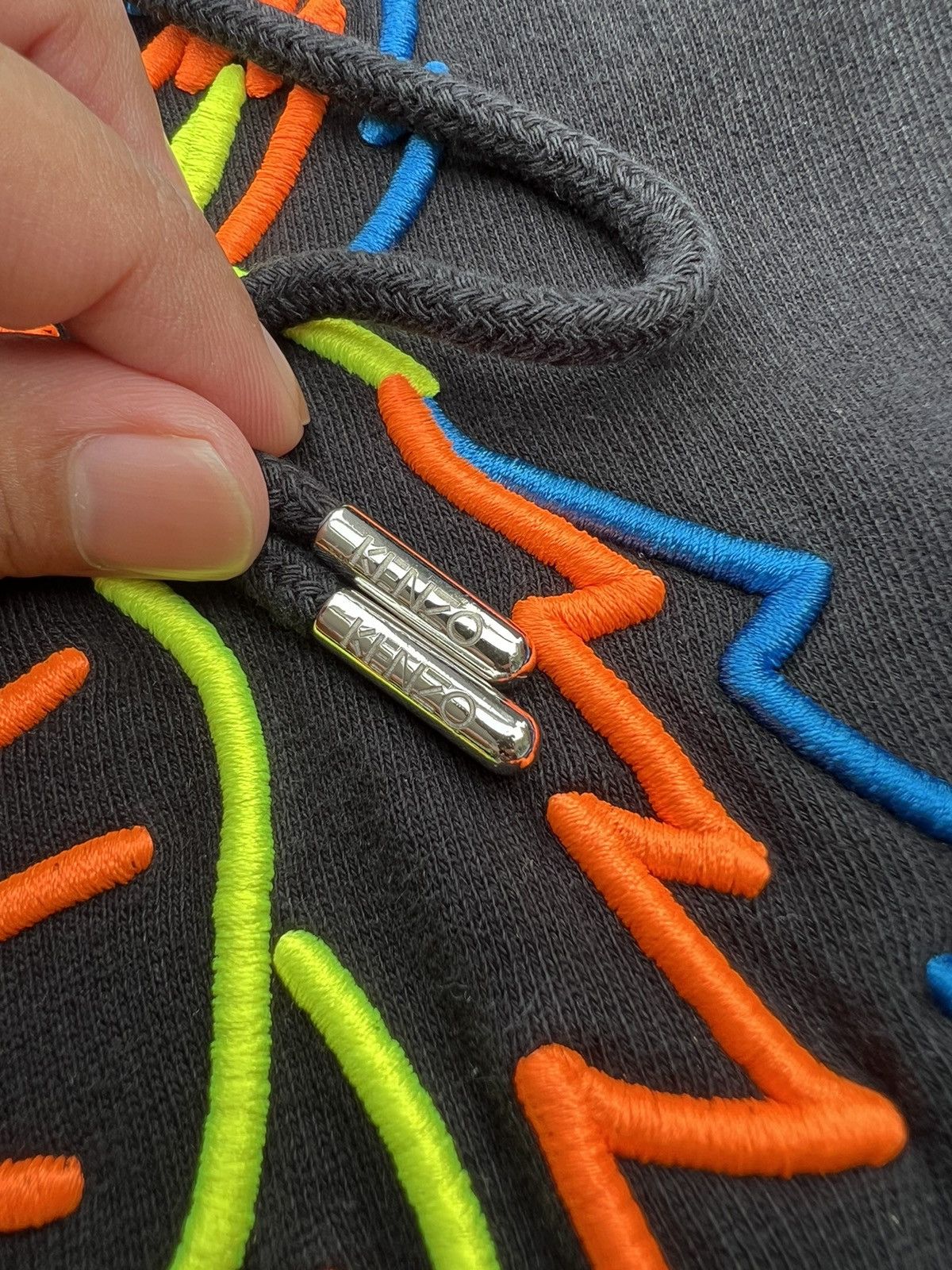 Kenzo Kenzo Big Logo Spell Out Hoodie Size US M / EU 48-50 / 2 - 4 Thumbnail