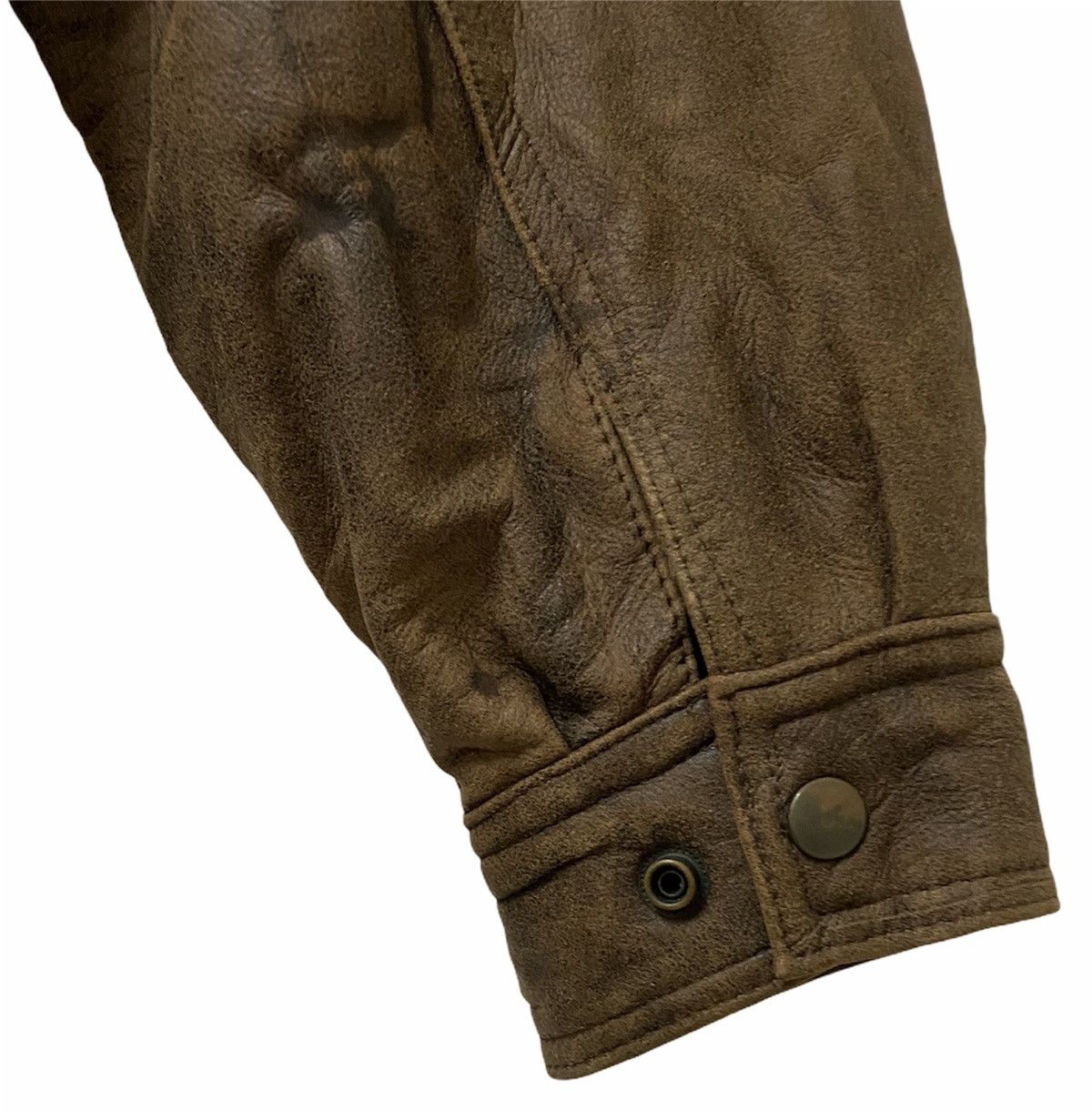 Leather VINTAGE SUNTORY BOSS COFFEE LEATHER JACKET Size US L / EU 52-54 / 3 - 13 Thumbnail