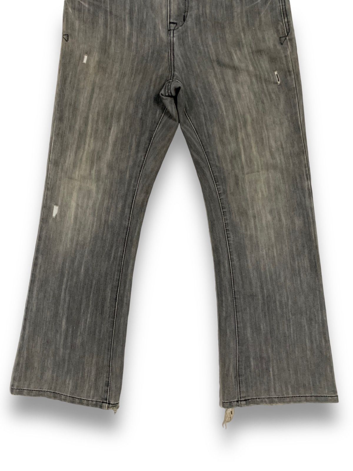 Guess Vintage Y2K Guess Faded Flare Bootcut Distressed Jeans Size US 30 / EU 46 - 8 Thumbnail
