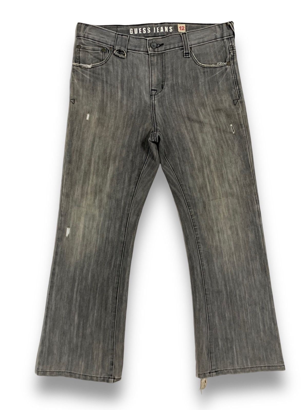 Guess Vintage Y2K Guess Faded Flare Bootcut Distressed Jeans Size US 30 / EU 46 - 1 Thumbnail