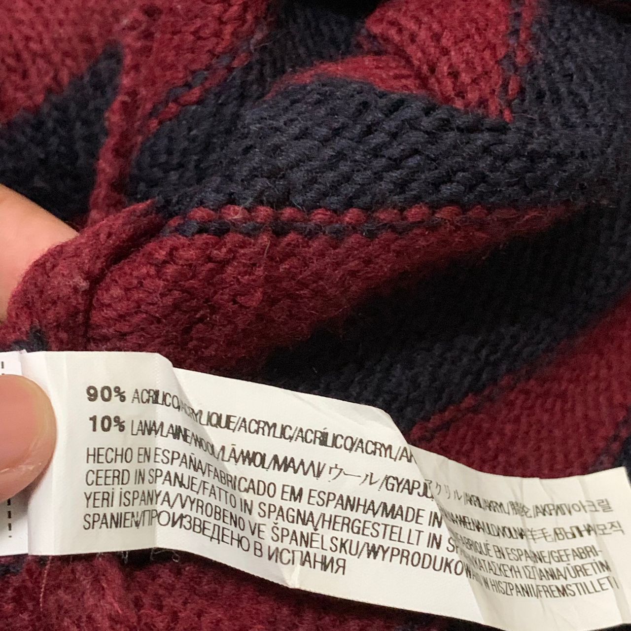 Zara Zara man denim couture knit made in Spain Size US M / EU 48-50 / 2 - 10 Thumbnail
