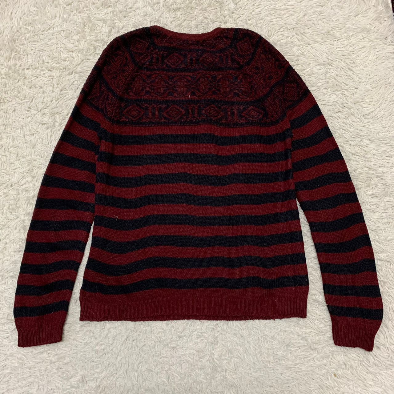 Zara Zara man denim couture knit made in Spain Size US M / EU 48-50 / 2 - 2 Thumbnail