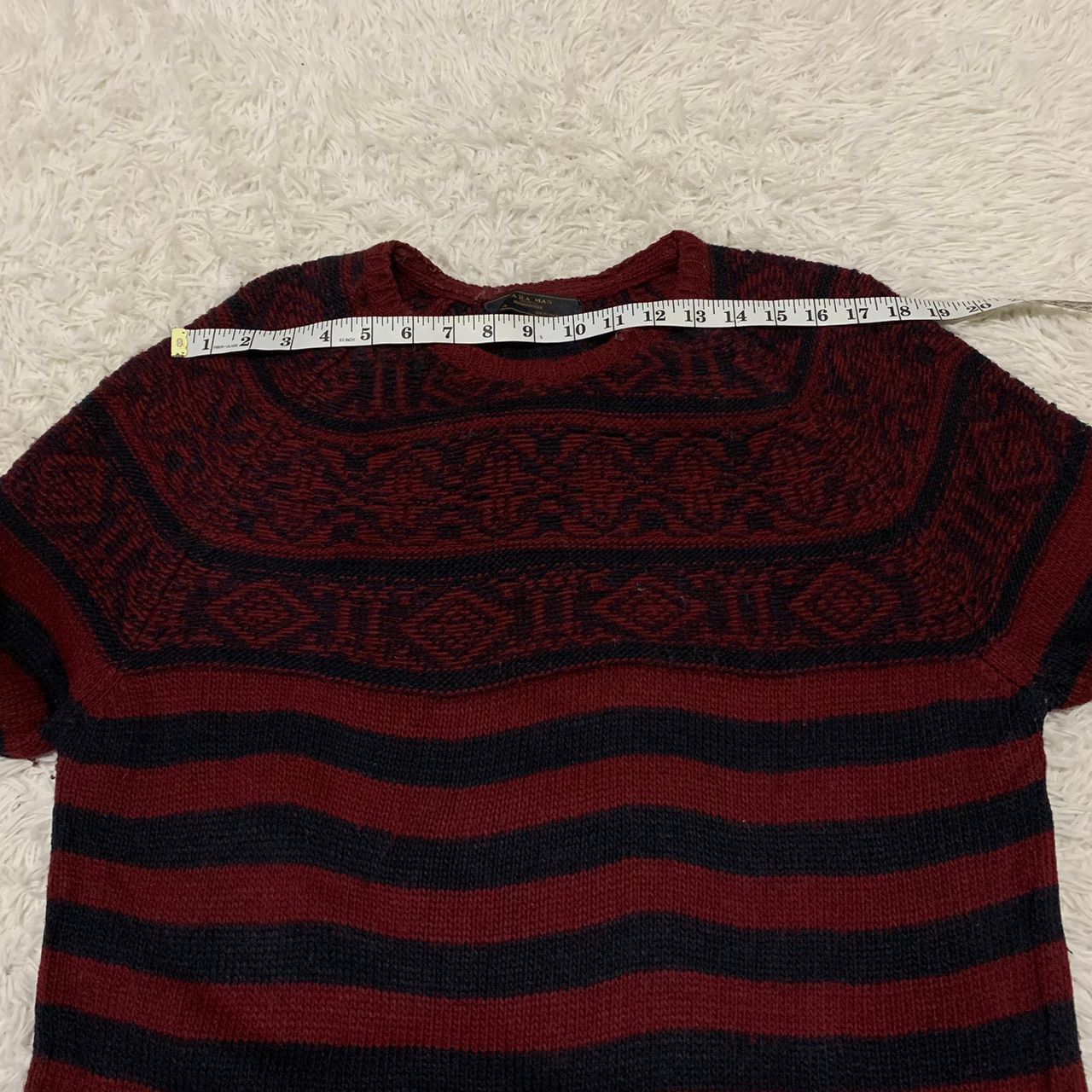 Zara Zara man denim couture knit made in Spain Size US M / EU 48-50 / 2 - 6 Thumbnail