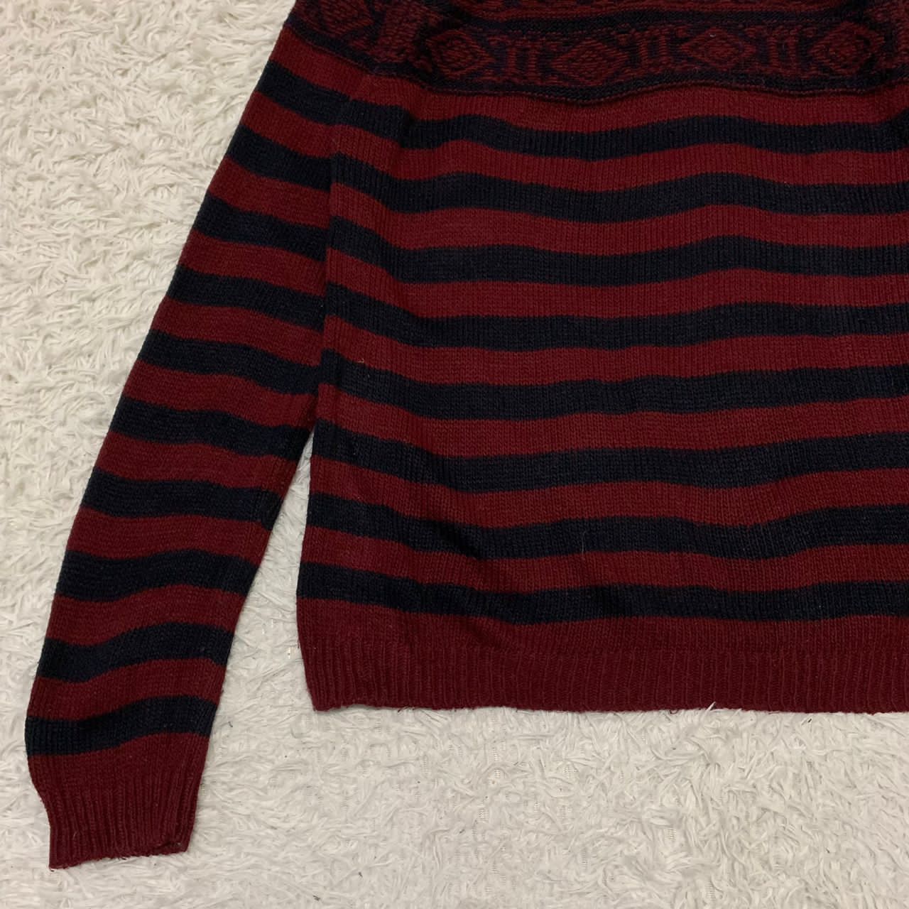 Zara Zara man denim couture knit made in Spain Size US M / EU 48-50 / 2 - 4 Thumbnail