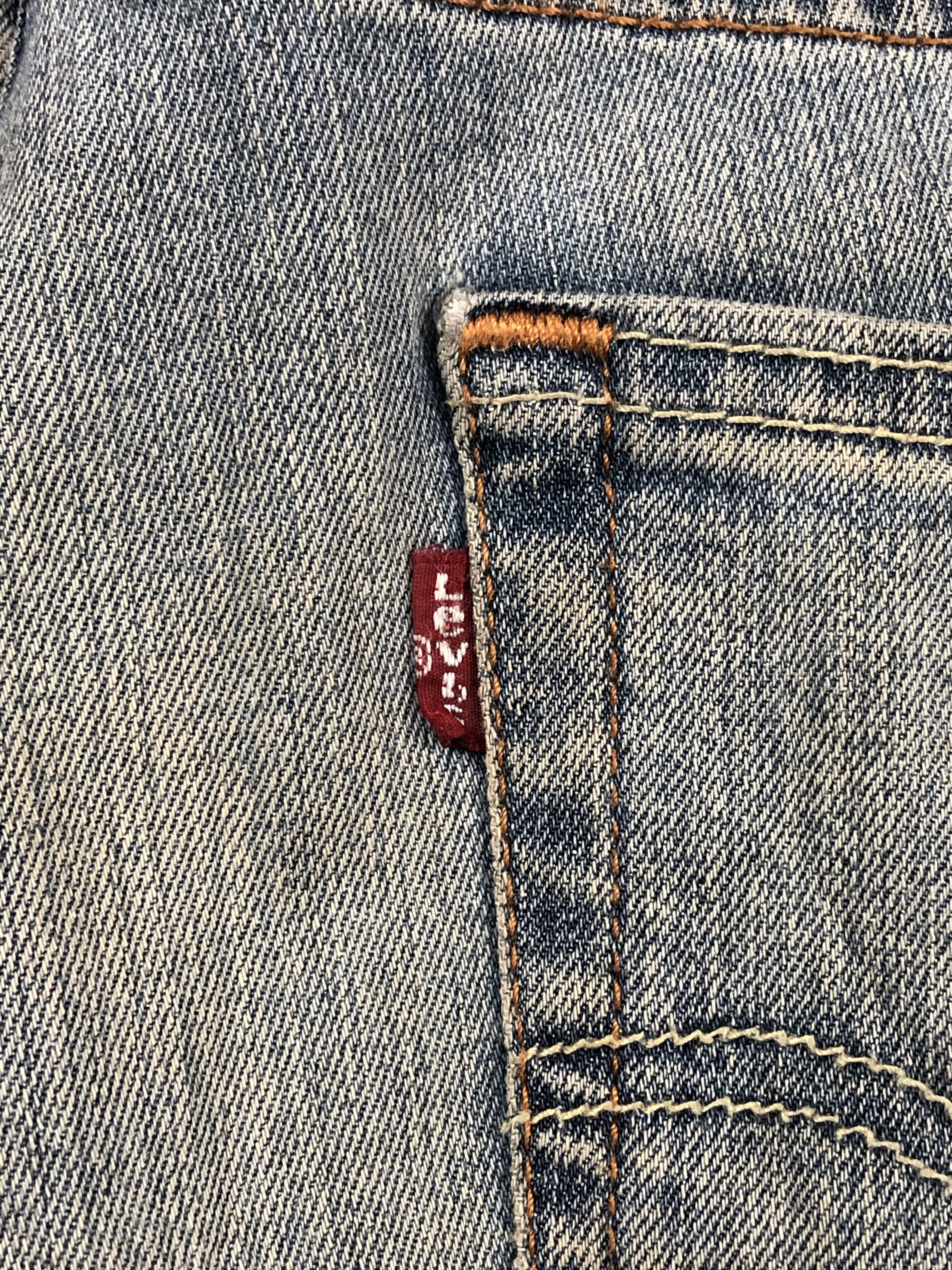 Levi's × Vintage Vintage Levis 511 Faded Blue Jeans Size US 31 - 7 Thumbnail