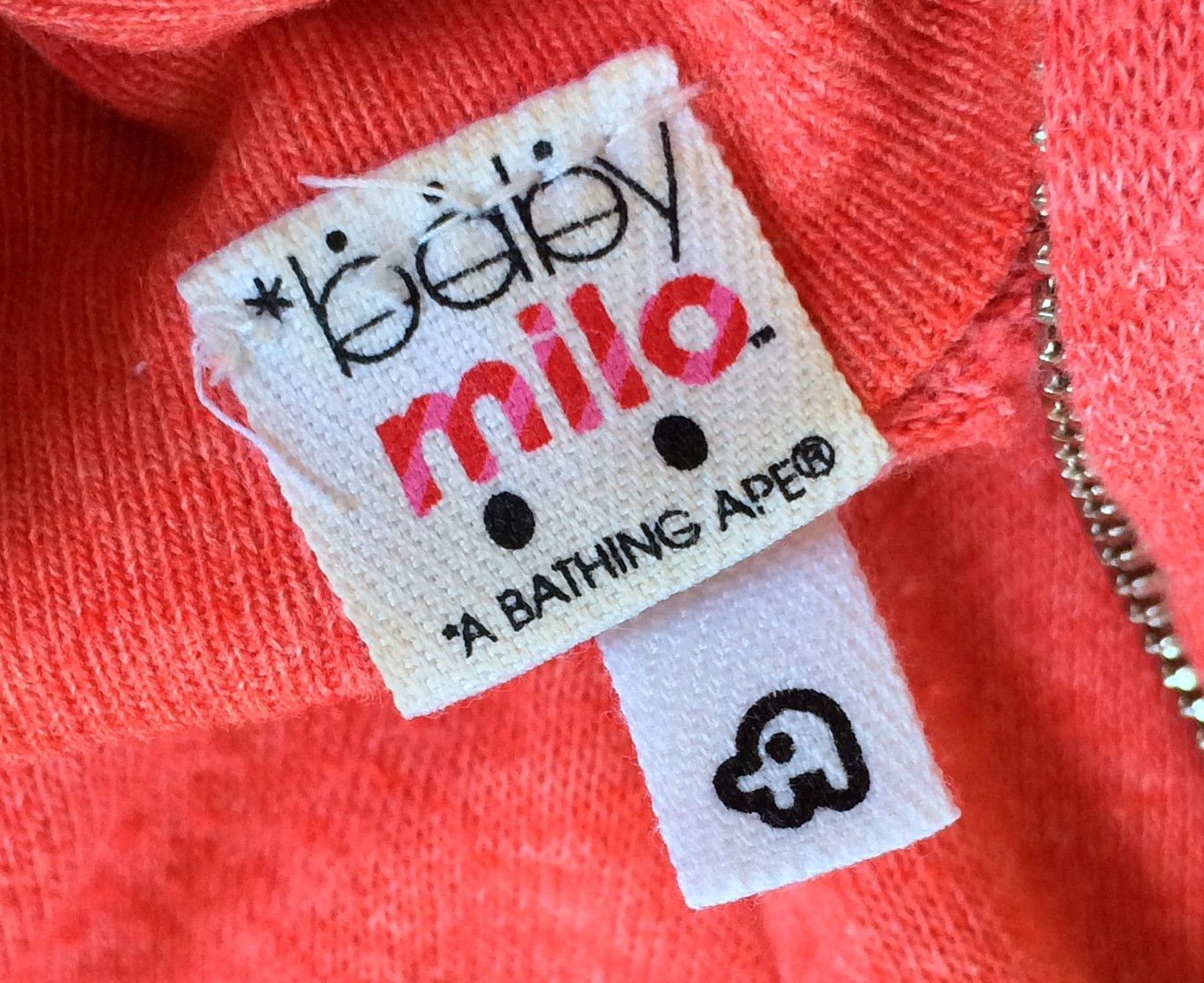 Bape OG Bape Baby Milo Full Zip Hoodie Size US M / EU 48-50 / 2 - 6 Thumbnail