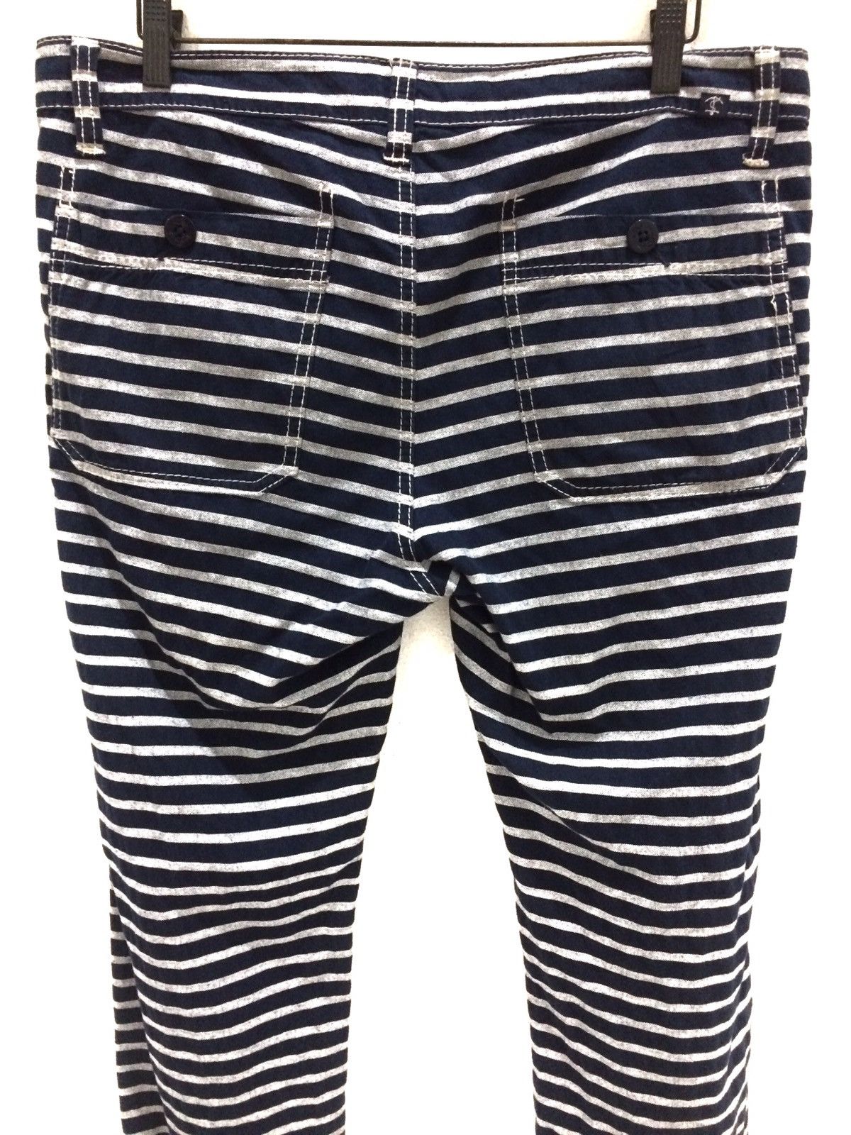 URBAN RESEARCH DOORS Urban Research Striped Jail Kurt Cobain Style Casual Pant Size US 35 - 7 Thumbnail