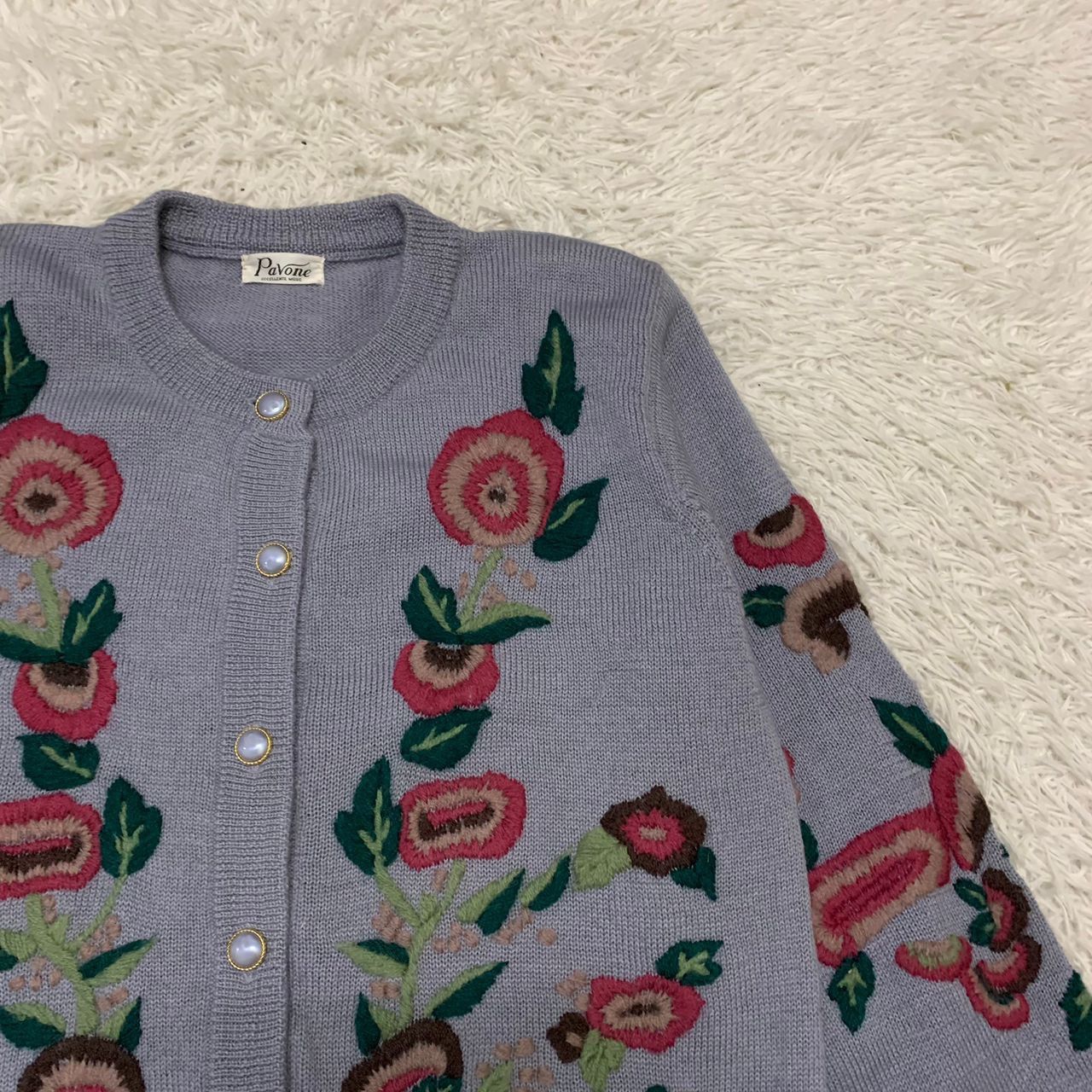 Japanese Brand Pavone Eccelente Mode knit Size L / US 10 / IT 46 - 4 Thumbnail