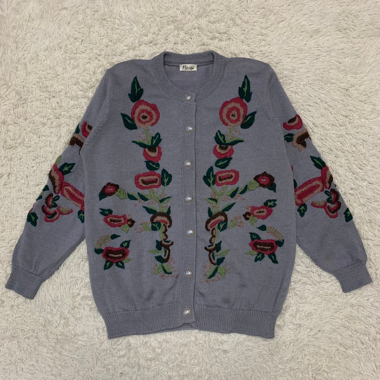 Japanese Brand Pavone Eccelente Mode knit Size L / US 10 / IT 46 - 12 Thumbnail