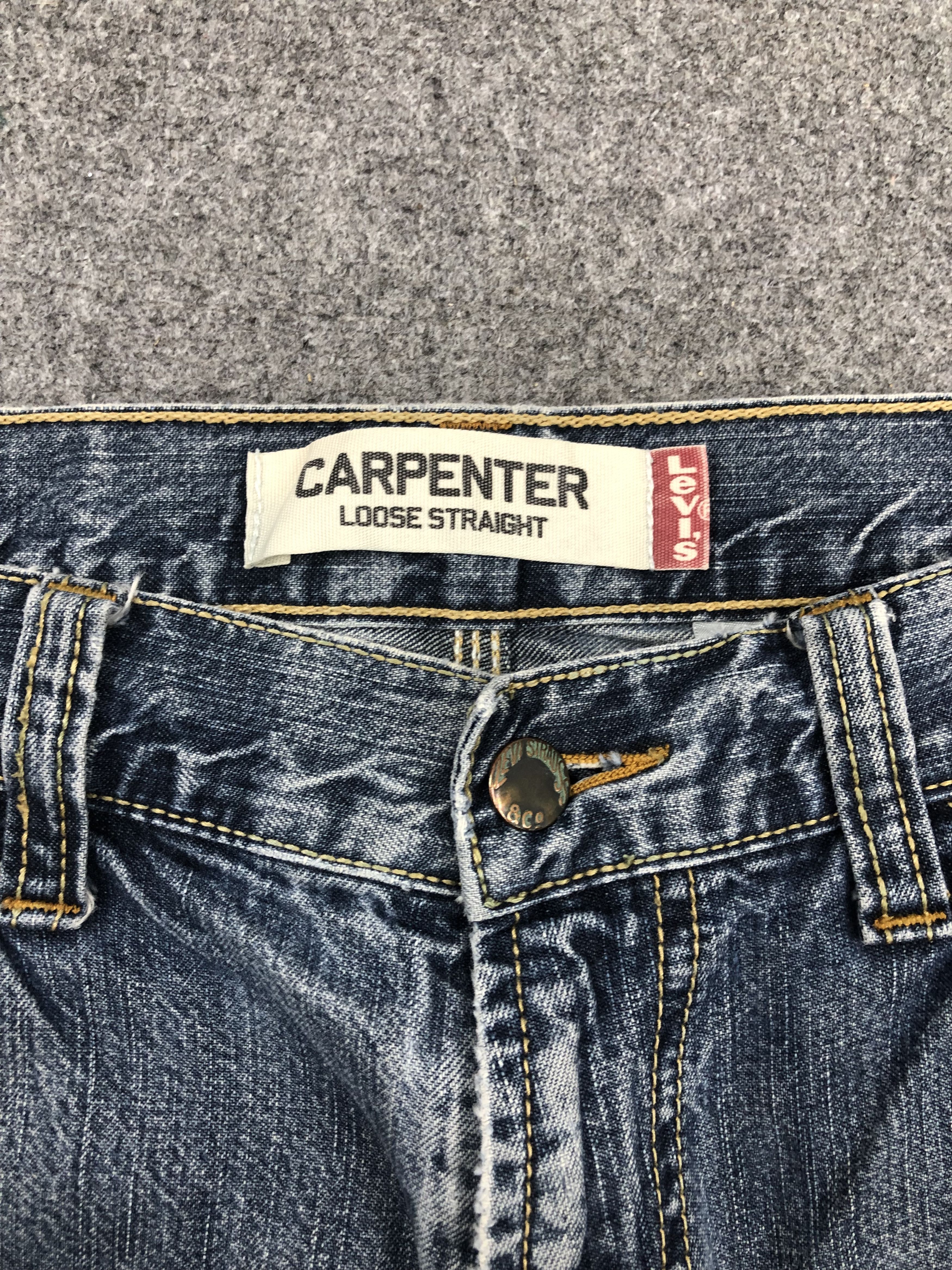 Levi's × Vintage Vintage Levis Carpenter Faded Blue Jeans Size US 33 - 6 Thumbnail