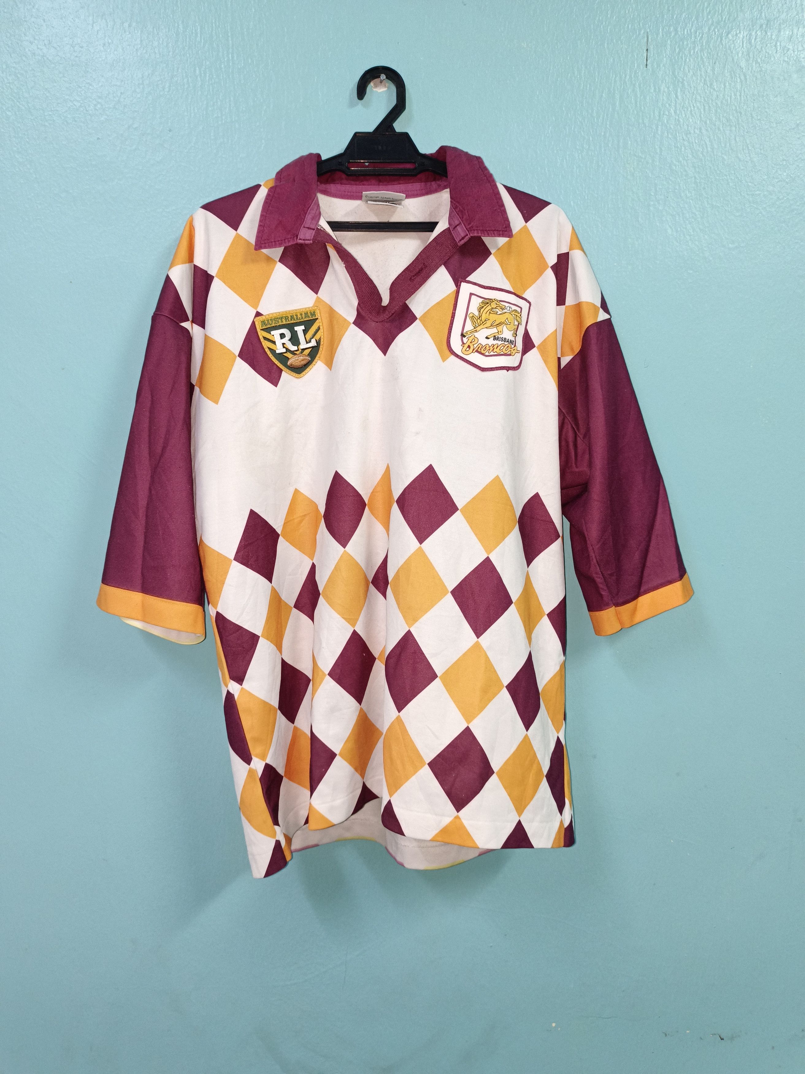 ウェア BRISBANE BRONCOS 1994 rugby Jersey NSW BRISBANE BRONCOS 1994 rugby Jersey NSW