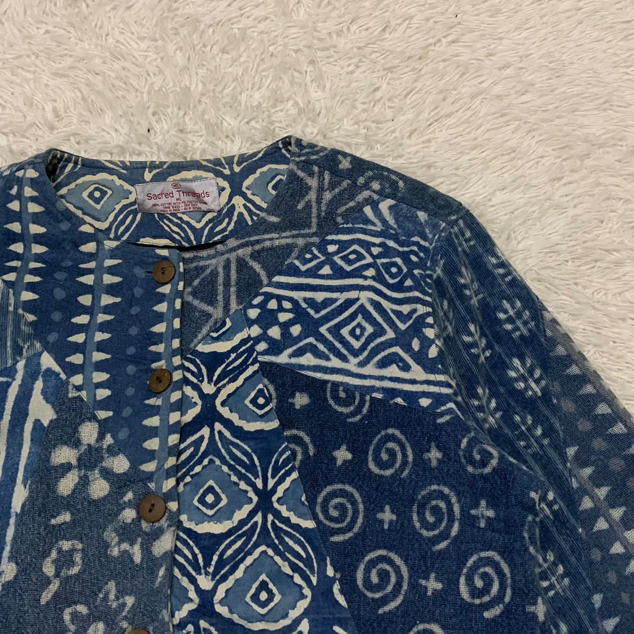 Japanese Brand Sacred Threads jacket Size L / US 10 / IT 46 - 4 Thumbnail