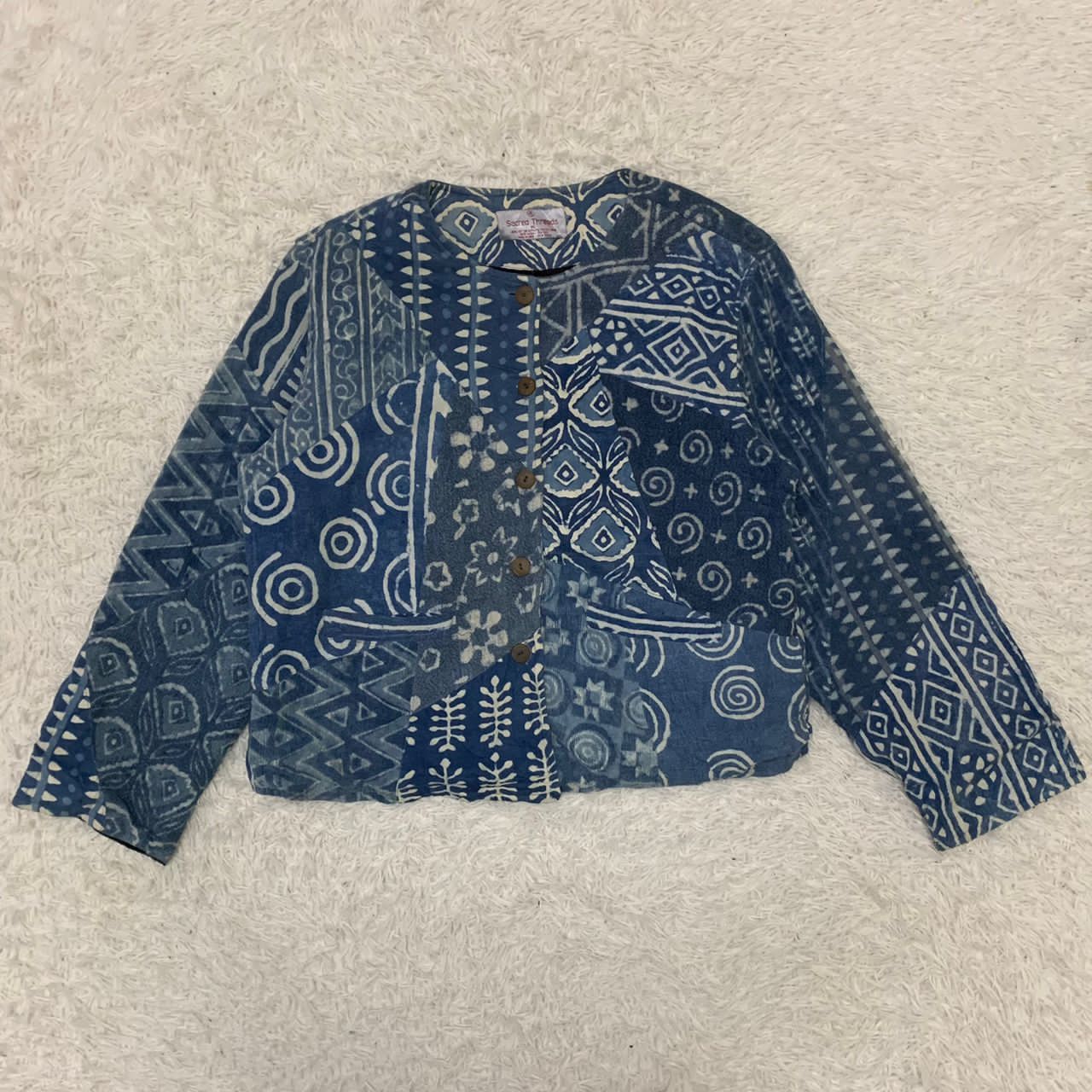 Japanese Brand Sacred Threads jacket Size L / US 10 / IT 46 - 11 Thumbnail