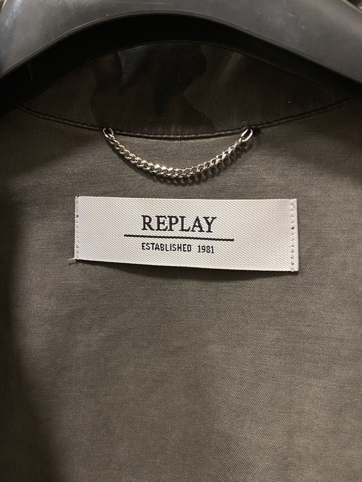 Replay Replay Camo Faux Fur Black Long Sleeve Jacket Size M / US 6-8 / IT 42-44 - 14 Thumbnail