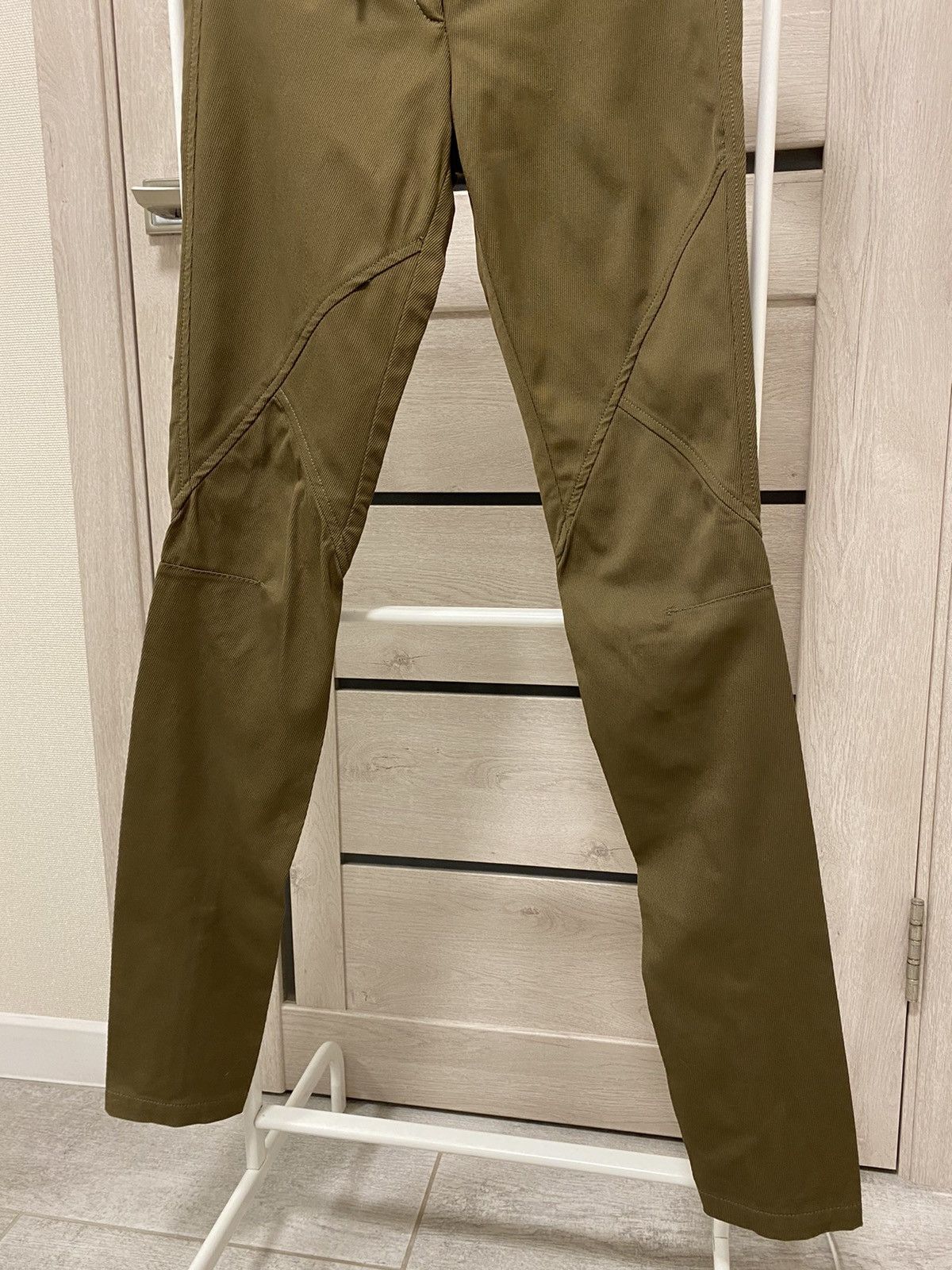 Versace Versace Collection Khaki Zip Ankle Pants Size 26" / US 2 / IT 38 - 4 Thumbnail