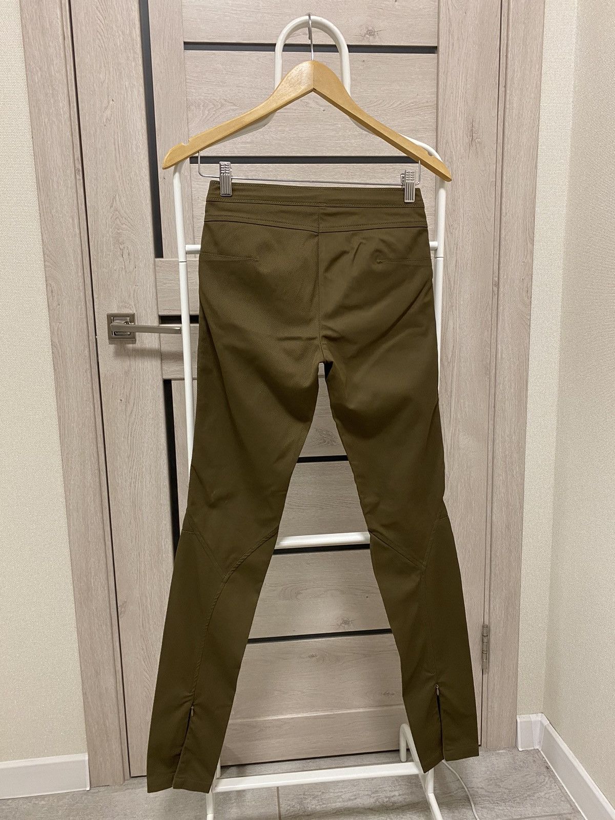 Versace Versace Collection Khaki Zip Ankle Pants Size 26" / US 2 / IT 38 - 8 Thumbnail