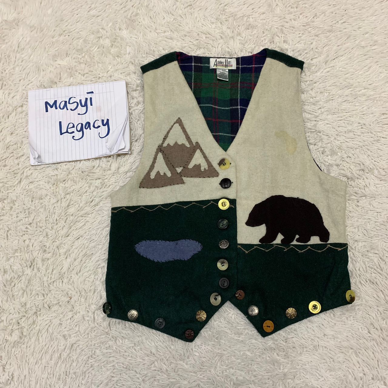Japanese Brand Ashley llill vest Size S / US 4 / IT 40 - 1 Thumbnail