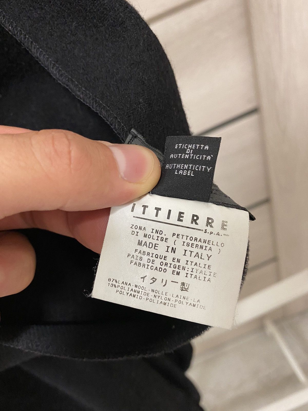 Versace × Vintage Versace Versus Vintage Made in Italy Wool Skirt Size 26" / US 2 / IT 38 - 14 Thumbnail