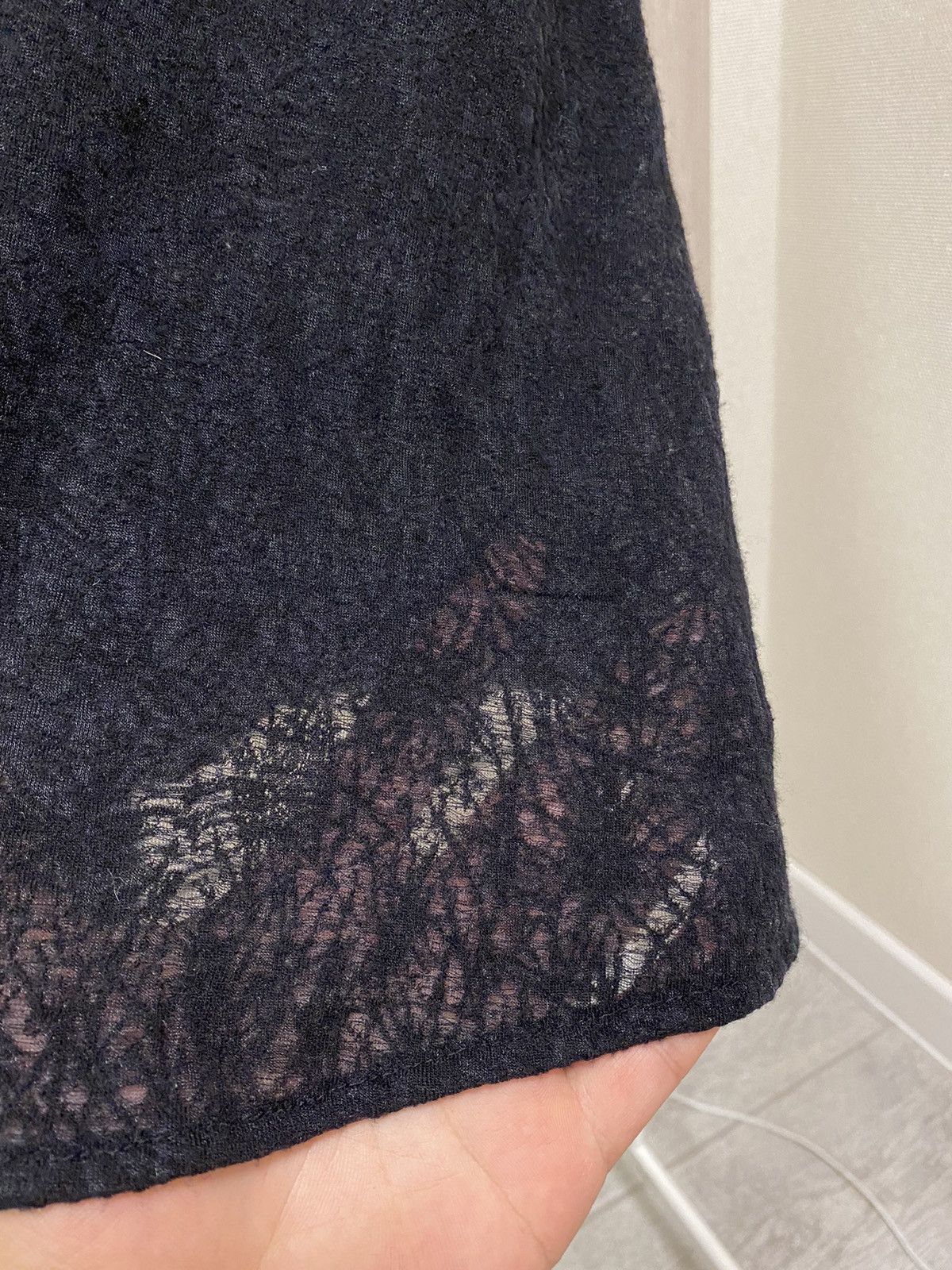 Versace × Vintage Versace Versus Vintage Made in Italy Wool Skirt Size 26" / US 2 / IT 38 - 11 Thumbnail