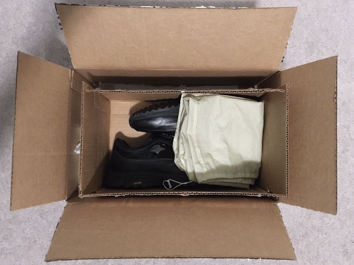 Our Legacy Black Poseidon Patent Sneakers Size US 7 / EU 40 - 18 Thumbnail