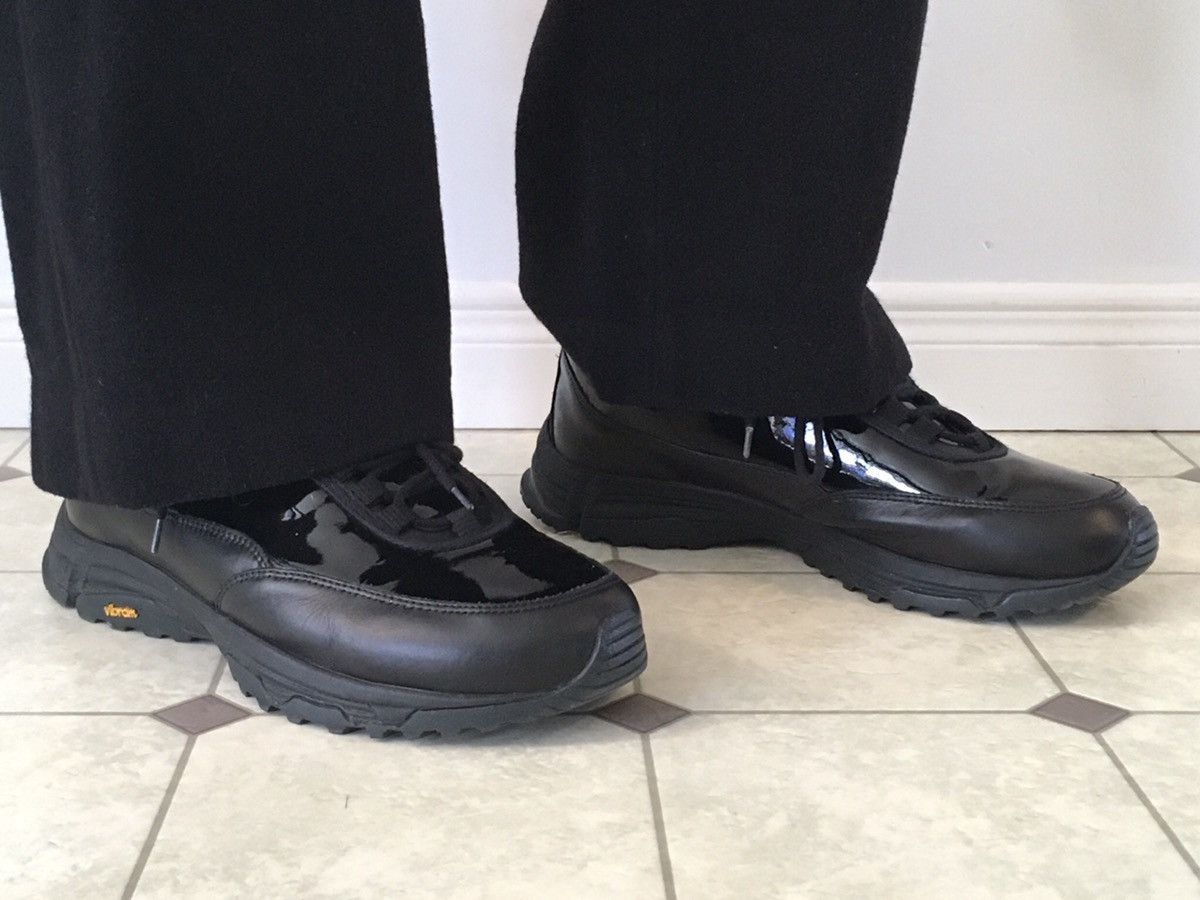 Our Legacy Black Poseidon Patent Sneakers Size US 7 / EU 40 - 19 Thumbnail