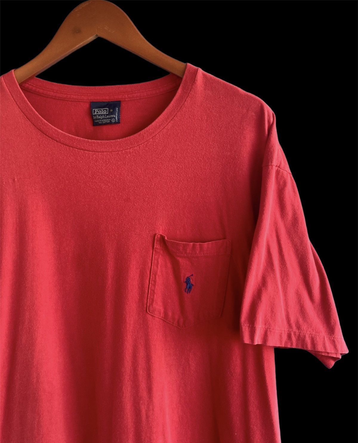 Polo Ralph Lauren × Vintage Vintage 90s Polo Ralph Lauren pocket tee Size US XL / EU 56 / 4 - 1 Thumbnail