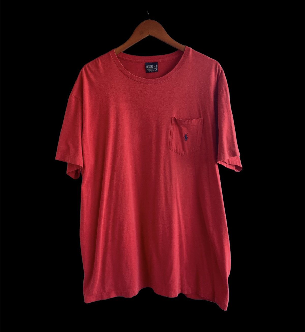 Polo Ralph Lauren × Vintage Vintage 90s Polo Ralph Lauren pocket tee Size US XL / EU 56 / 4 - 2 Thumbnail