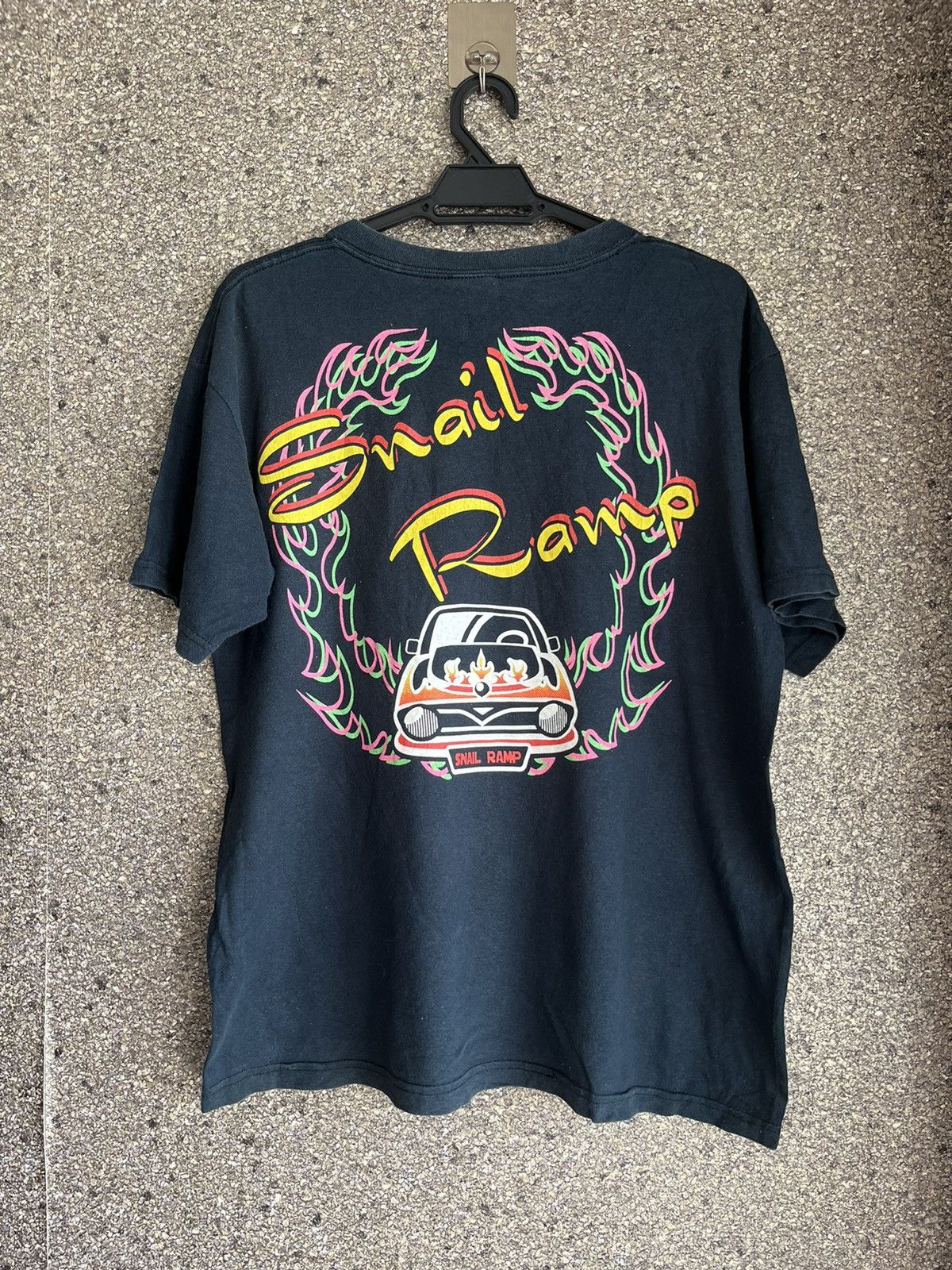 スネイルランプ 2025 Tシャツ 黒 snail ramp スネイルランプ 2025 Tシャツ 黒 snail ramp