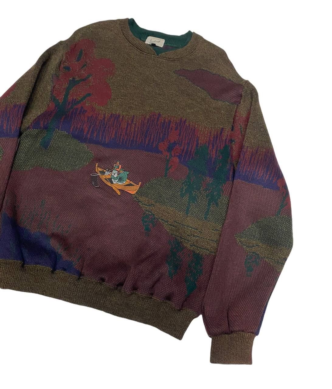 Japanese Brand VINTAGE LINDBERGH EMBROIDERY OVERPRINT SWEATSHIRT JAPAN Size US M / EU 48-50 / 2 - 5 Thumbnail