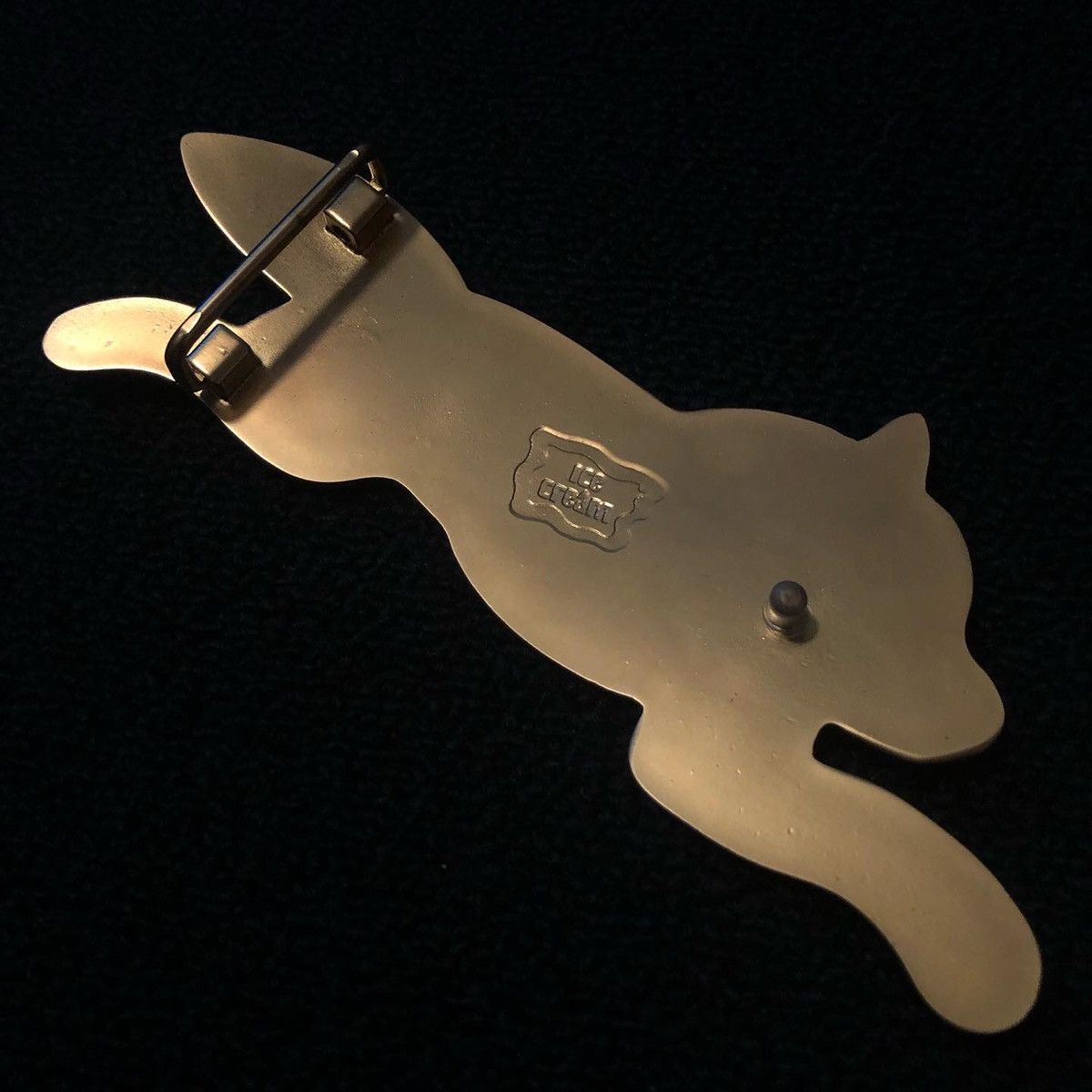 Billionaire Boys Club BBC BILLIONAIRE BOYS CLUB ICE CREAM RUNNING DOG BELT BUCKLE Size ONE SIZE - 3 Thumbnail