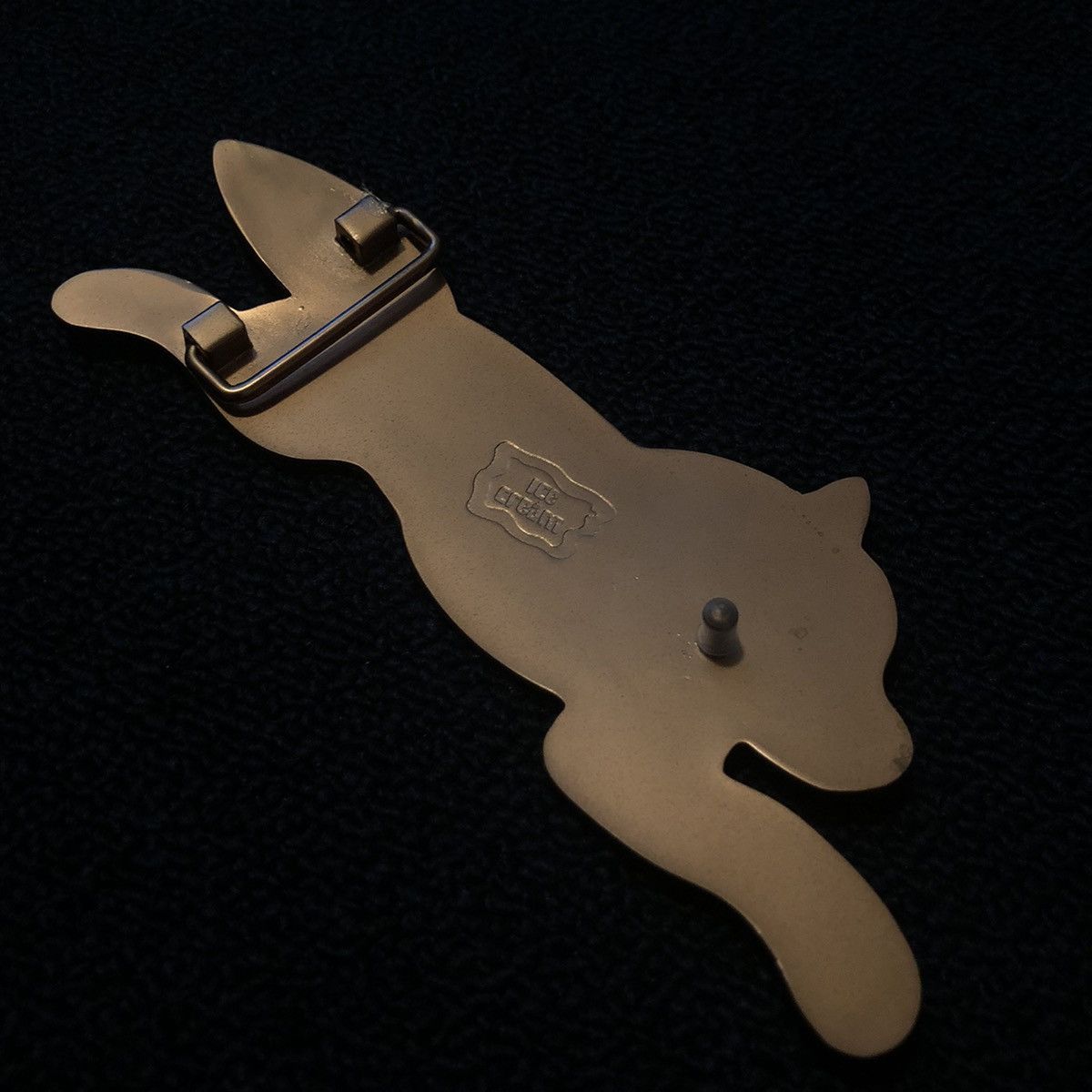 Billionaire Boys Club BBC BILLIONAIRE BOYS CLUB ICE CREAM RUNNING DOG BELT BUCKLE Size ONE SIZE - 4 Thumbnail