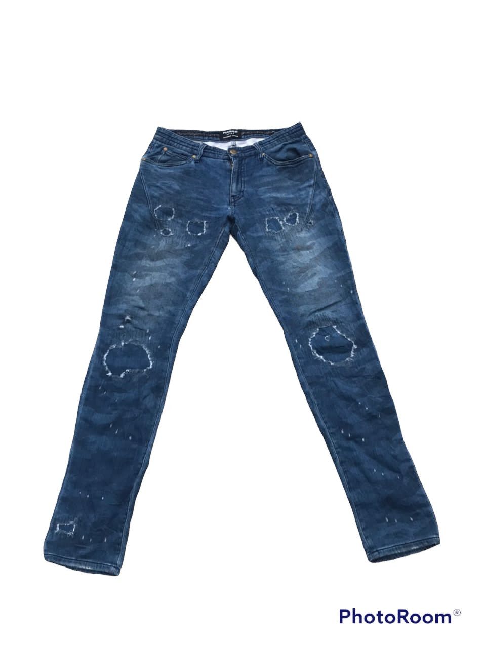 Number Nine Distressed Denim | Grailed