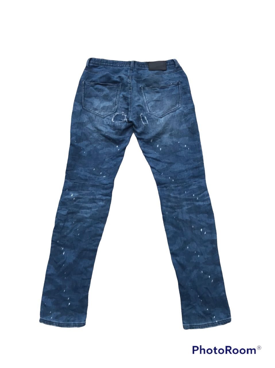 Number (N)ine Vintage Rare Number Nine Relax Distress Denim Pants Size US 30 / EU 46 - 2 Thumbnail