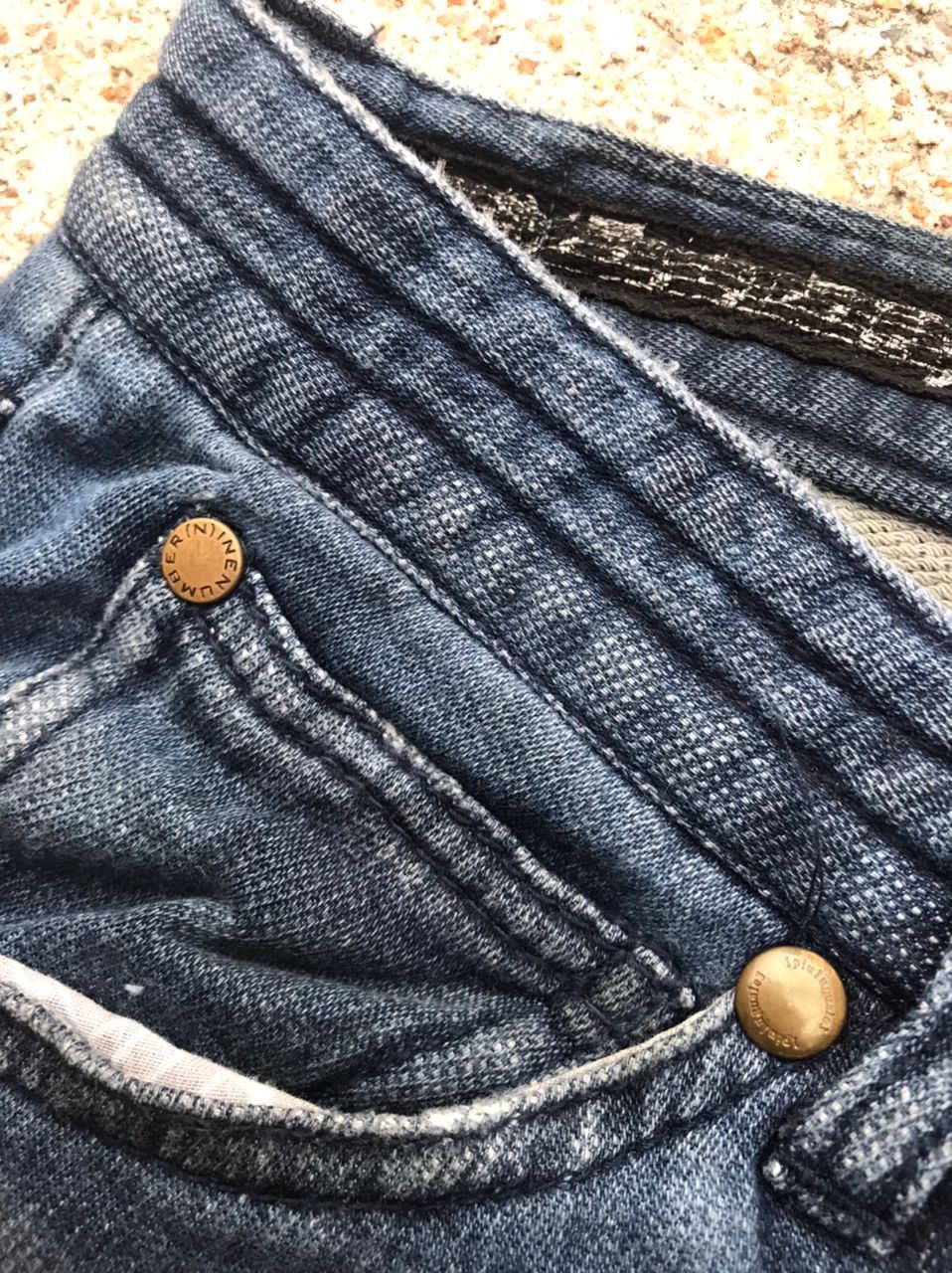 Number (N)ine Vintage Rare Number Nine Relax Distress Denim Pants Size US 30 / EU 46 - 5 Thumbnail