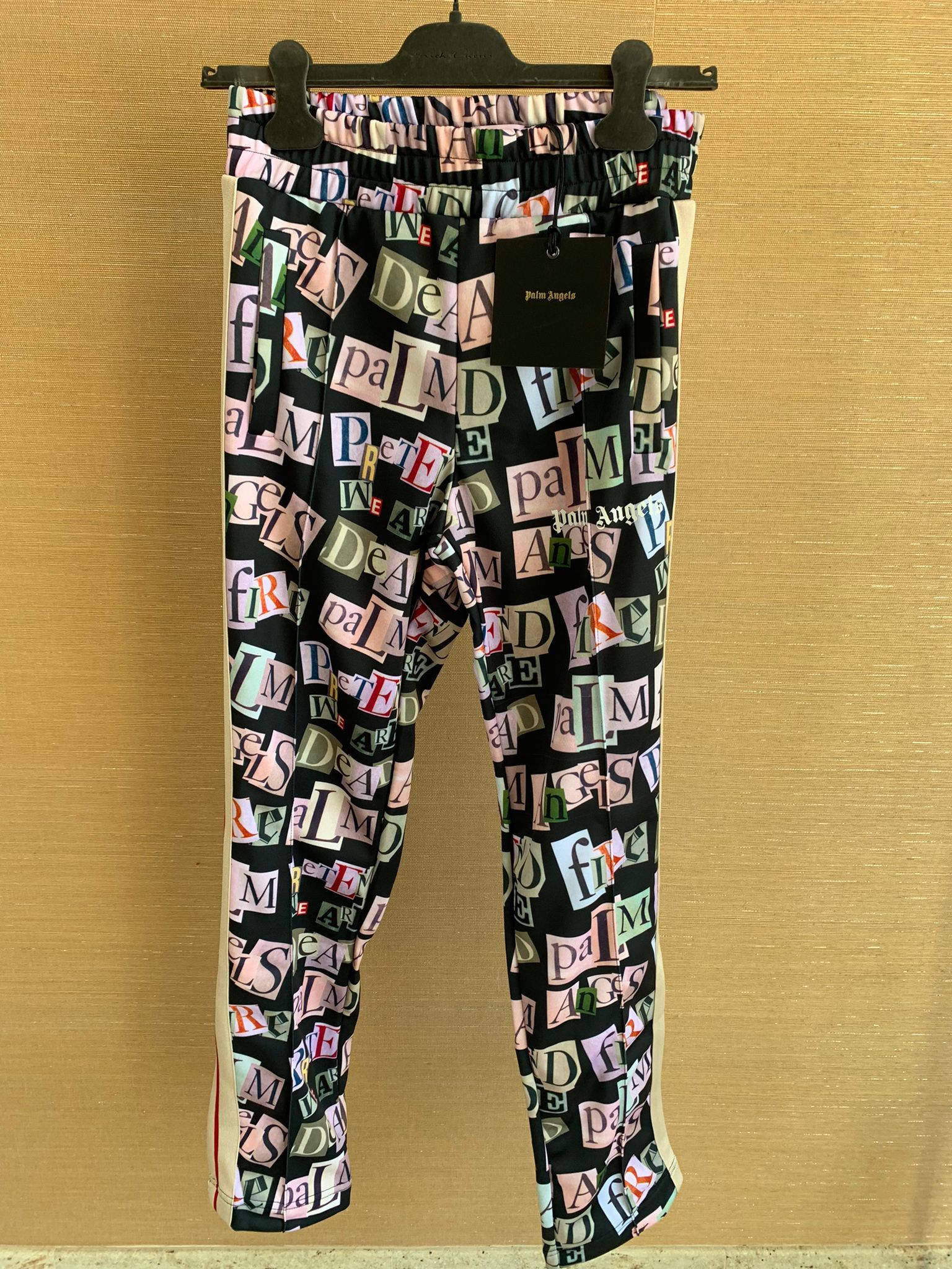 Palm Angels Ransom Print Track Pants IN Rainbow Size US 32 / EU 48 - 8 Thumbnail