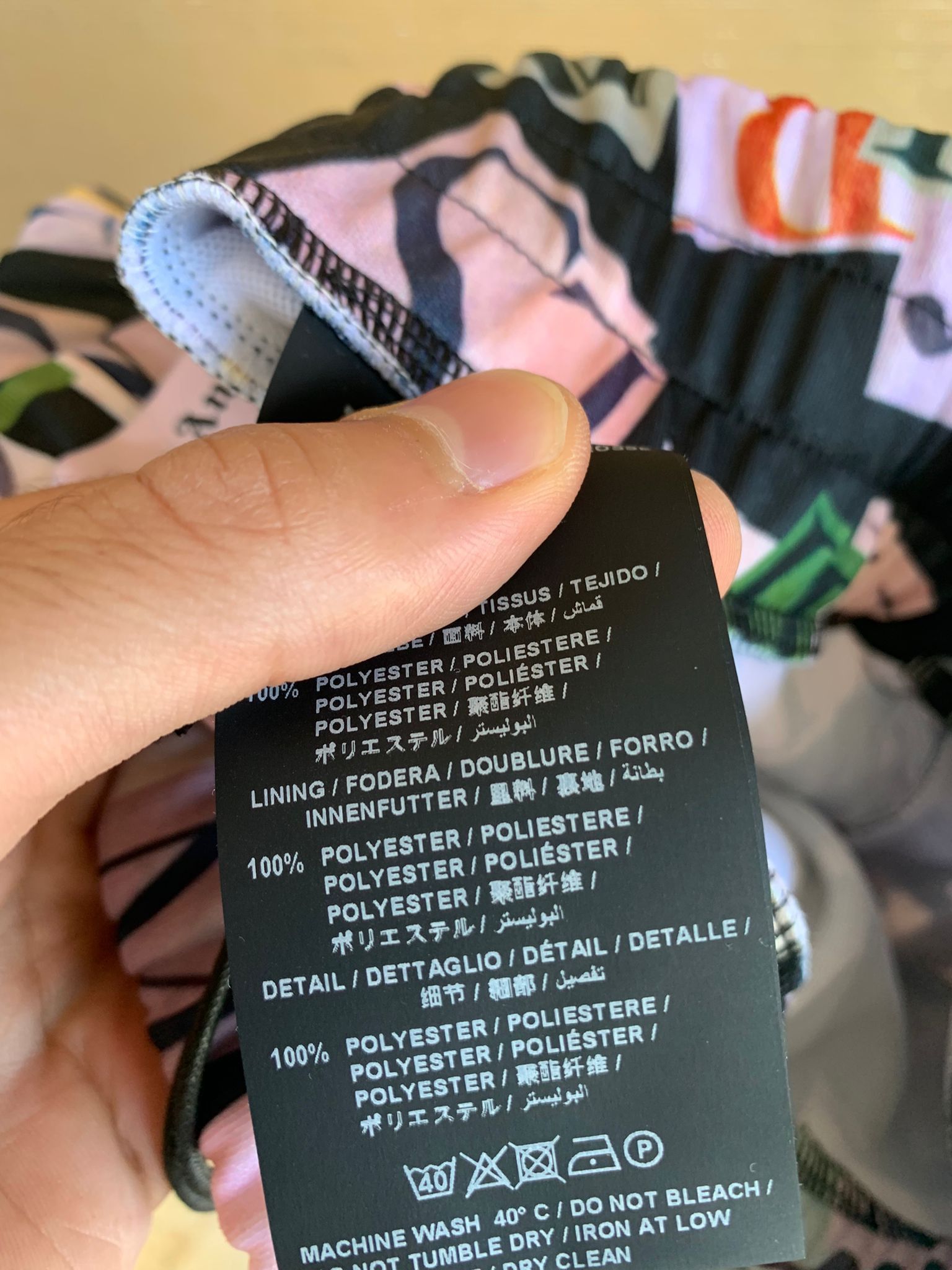 Palm Angels Ransom Print Track Pants IN Rainbow Size US 32 / EU 48 - 11 Thumbnail