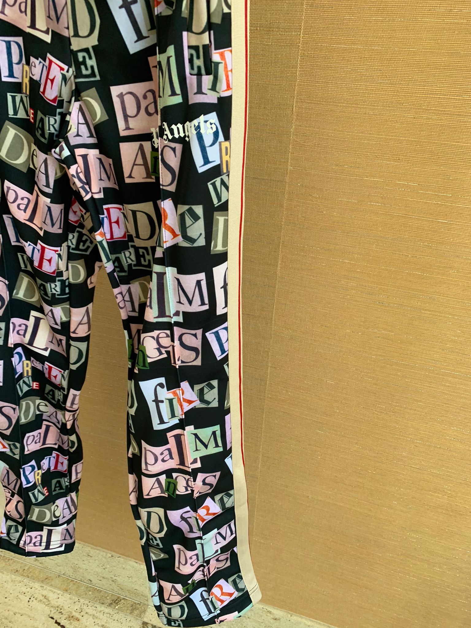 Palm Angels Ransom Print Track Pants IN Rainbow Size US 32 / EU 48 - 7 Thumbnail