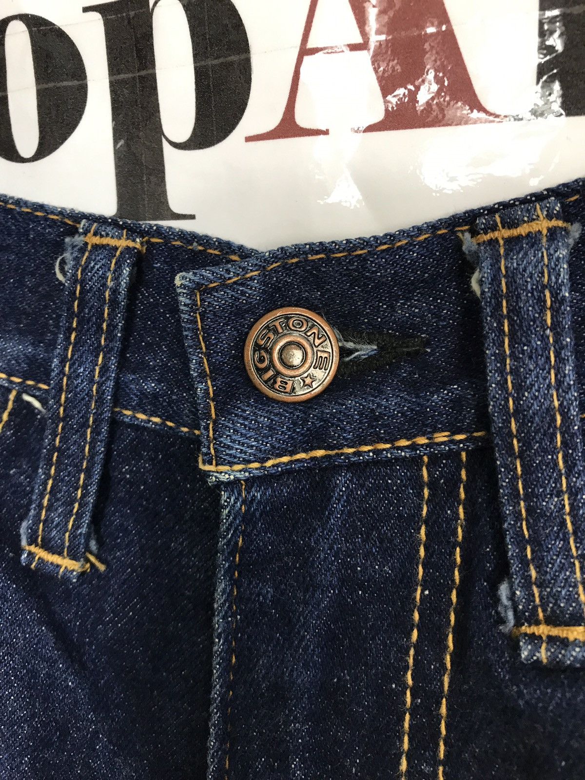 Japanese Brand × Vintage Vintage BigStone Indigo Denim Jeans Size US 28 / EU 44 - 5 Thumbnail