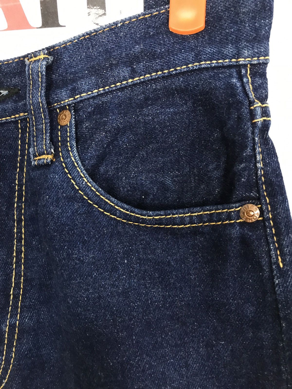 Japanese Brand × Vintage Vintage BigStone Indigo Denim Jeans Size US 28 / EU 44 - 4 Thumbnail