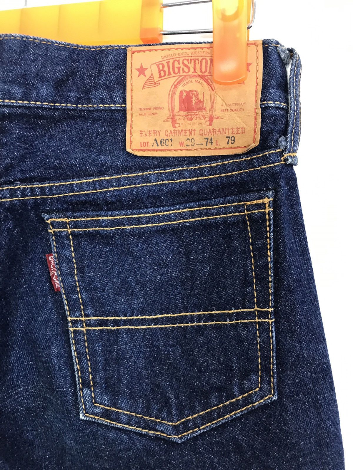 Japanese Brand × Vintage Vintage BigStone Indigo Denim Jeans Size US 28 / EU 44 - 11 Thumbnail