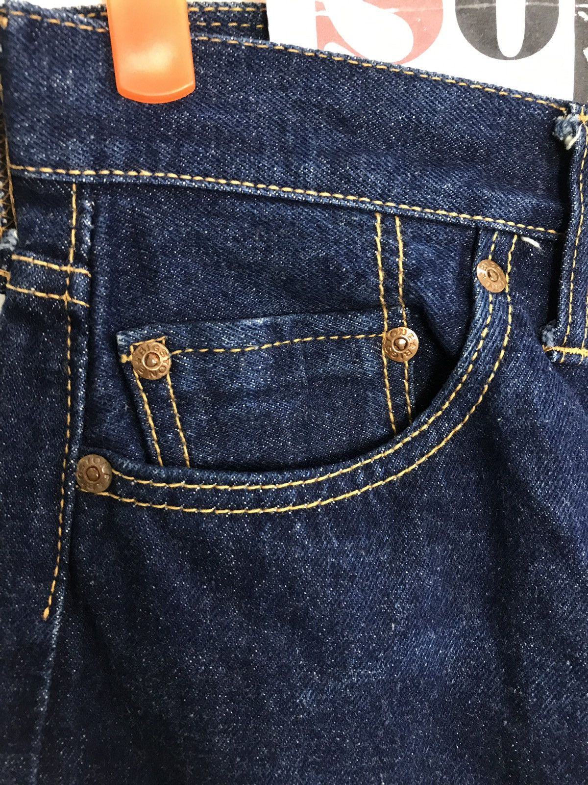 Japanese Brand × Vintage Vintage BigStone Indigo Denim Jeans Size US 28 / EU 44 - 6 Thumbnail